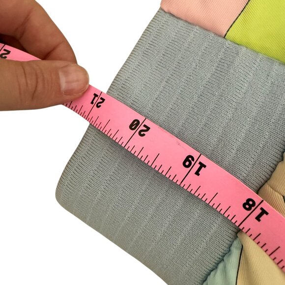 Vintage Iconic classic Emillio Pucci Fox fur Bomber jacket puffer blue print S 6 - Picture 8 of 14